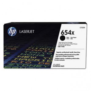 HP originální toner CF330X, black, 20500str., 654X, HP Color LaserJet Enterprise Flow M680z, M651dn, M651