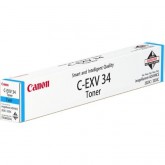 Canon originální toner CEXV34, cyan, 19000str., 3783B002, Canon iR-C2020, 2030