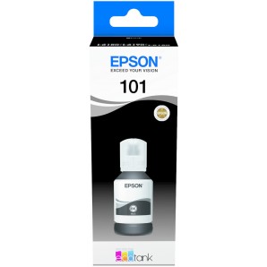 Originální EPSON 101 lahvička s černým inkoustem (C13T03V14A)