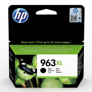 Originální HP 963XL Černá inkoustová kazeta 3JA30AE