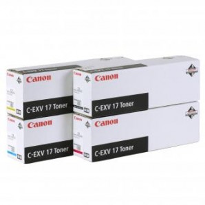 Canon originální toner CEXV17, yellow, 36000str., 0259B002, Canon iR-C4x80i