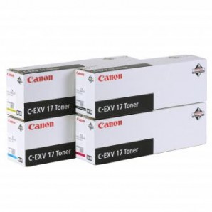 Canon originální toner CEXV17, black, 27000str., 0262B002, Canon iR-C4x80i