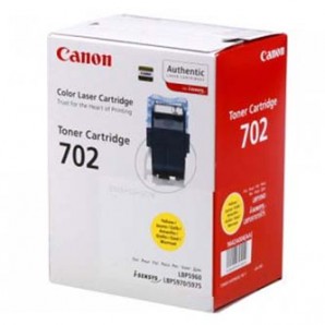 Canon originální toner CRG702, yellow, 10000str., 9642A004, Canon LBP-5960