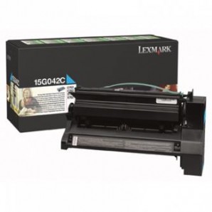 Originální Lexmark 15G042C Azurová tonerová kazeta