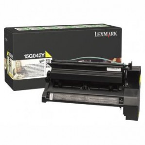 Originální Lexmark 15G042Y Žlutá tonerová kazeta